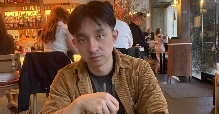 Eric, mid-dinner